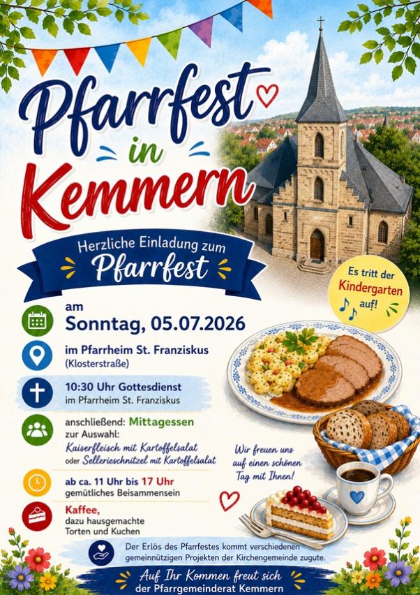 Pfarrfest Kemmern