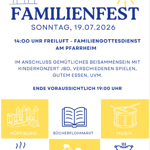 Einladung zum Familienfest 2026