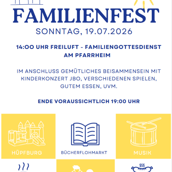Einladung zum Familienfest 2026