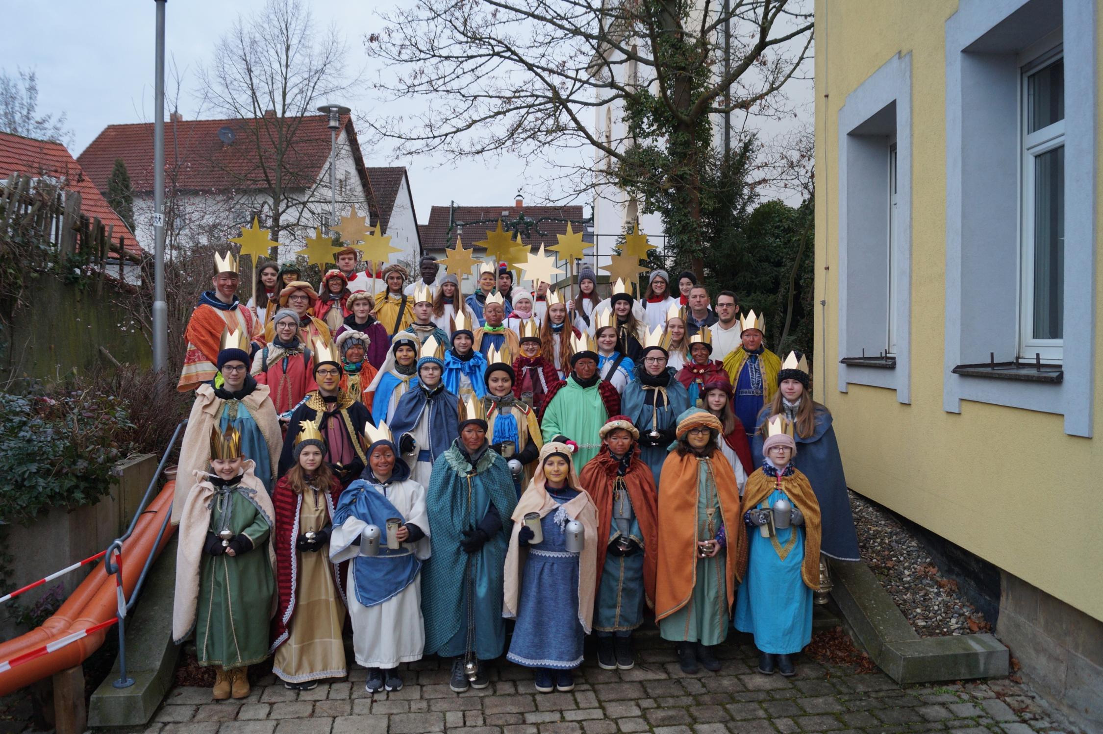 Sternsinger Pfarrei Oberhaid 2020